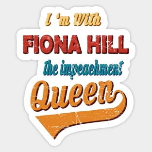 fiona hill Sticker
